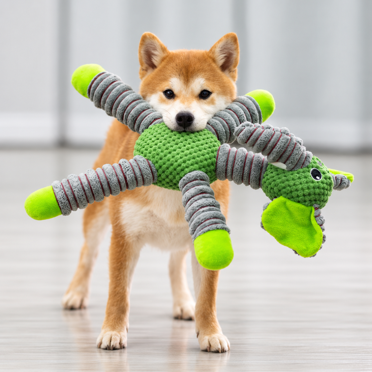 Petcendra Tug & Squeak Elephant Chew Toy