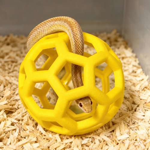 Petcendra SerpentSphere Reptile Climbing & Enrichment Ball