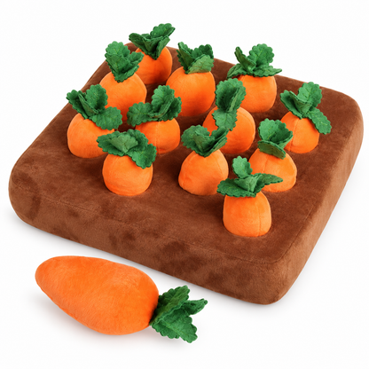 Petcendra Bunny Harvest Interactive Carrot Foraging Toy